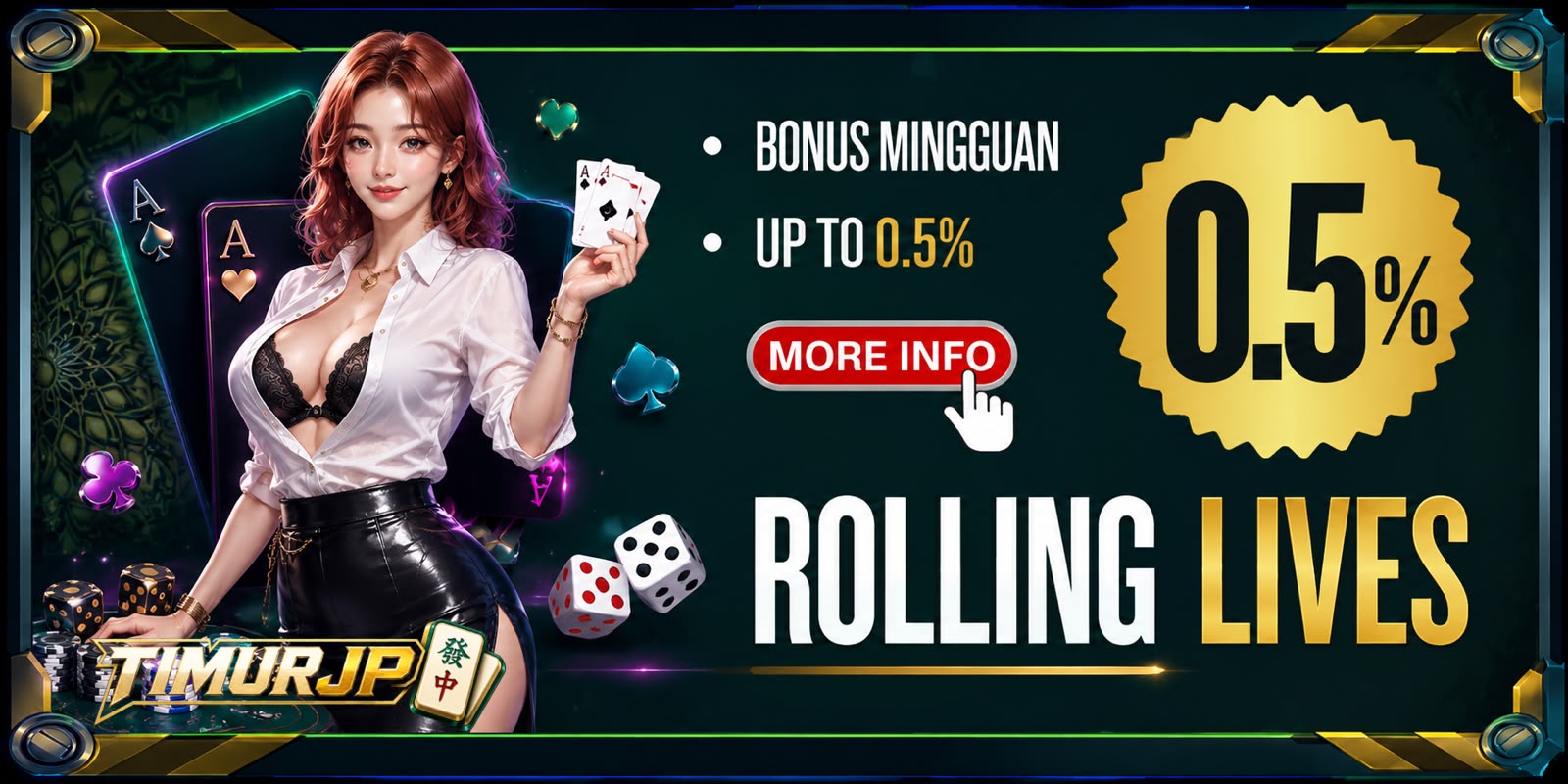 0.5% ROLLINGAN LIVES