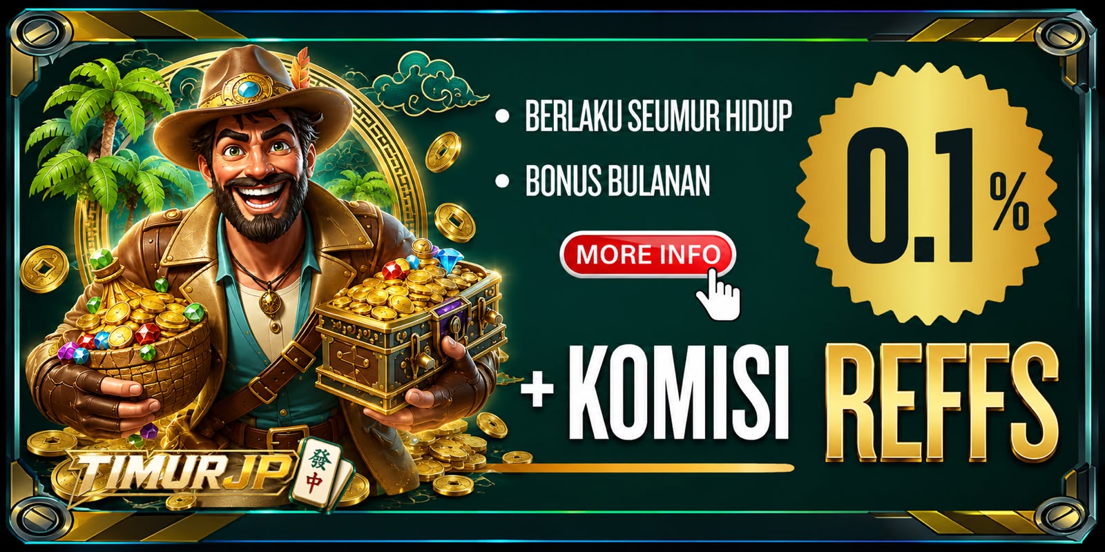 KOMISI REFFERAL SEUMUR HIDUP